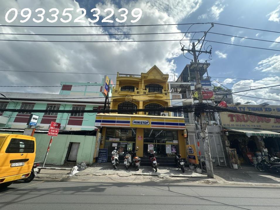Mặt tiền 527 Lê Đức Thọ, ministop thuê 50tr/th. DT 8x19m. Nhà 4 lầu. Chỉ 24.5 tỷ 15987154