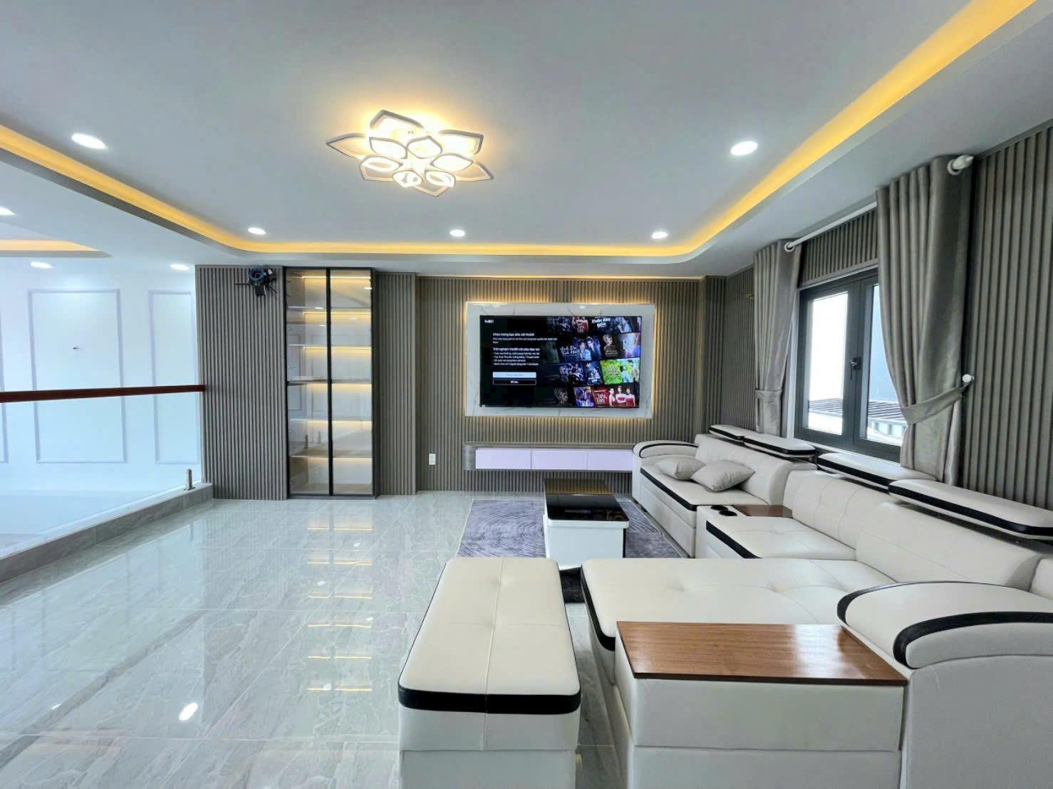 NHÀ MỚI 5 TẦNG, XE HƠI ĐẬU TRONG NHÀ, 7X12M, FULL NỘI THẤT 15987159