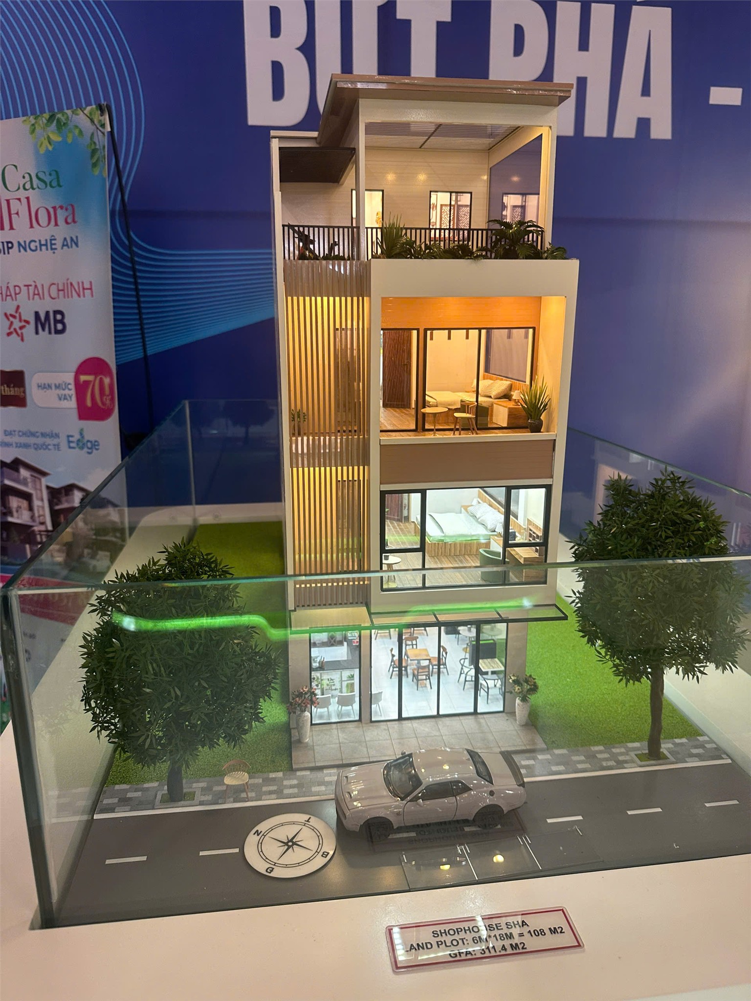 NHÀ PHỐ 3 TẦNG 2 MẶT THOÁNG – KĐT VSIP NGHỆ AN – Xã Hưng Tây, Hưng Nguyên, Nghệ An 15987272