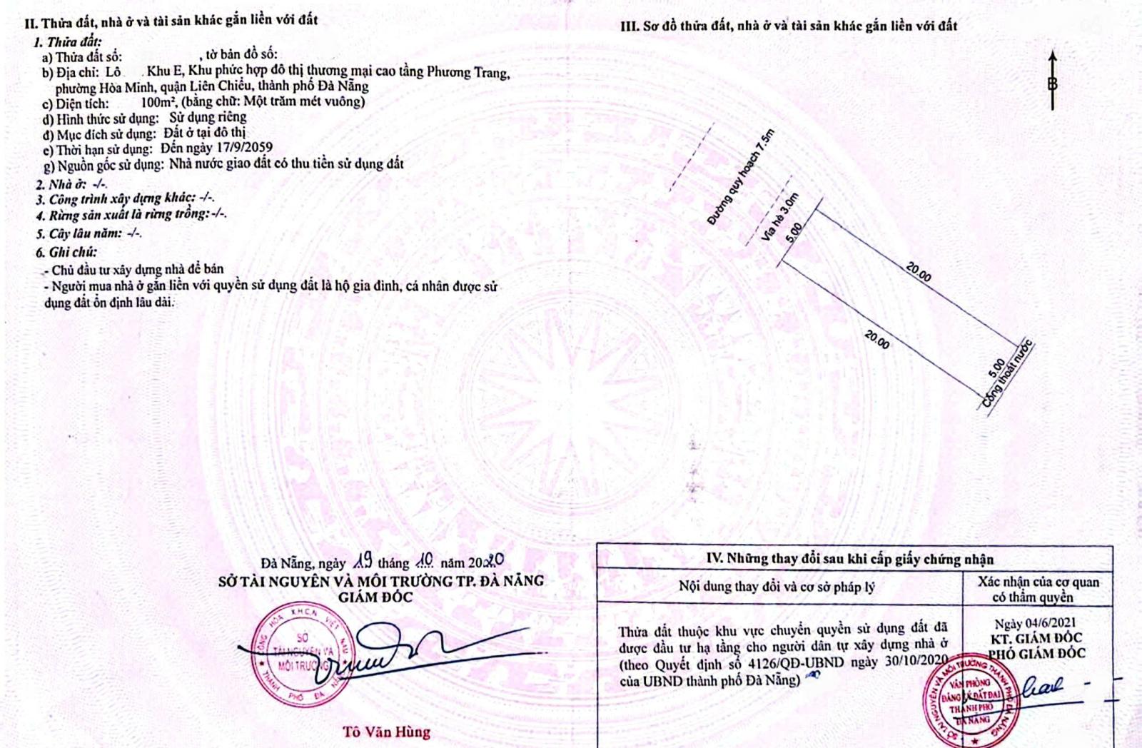 🔴Bán lô đất 100m2 - Hòa Phú 25 ngay khu E Long Long- Gía đầu tư 15987322