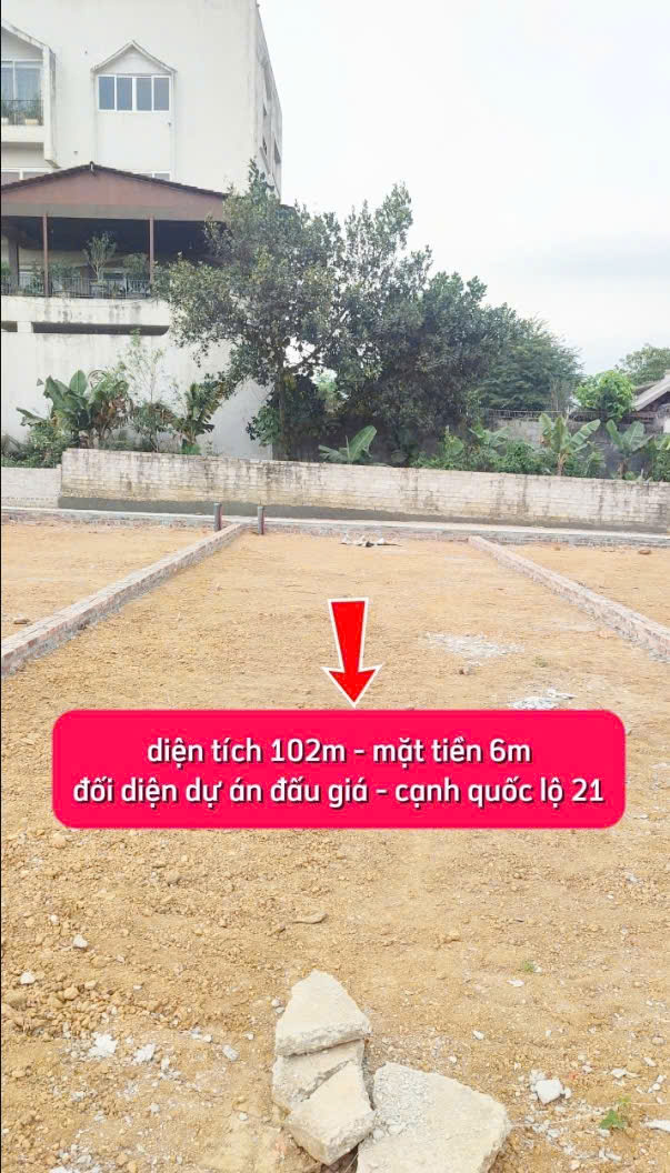 CHÍNH CHỦ CẦN BÁN LÔ GÓC 102M2 CẠNH QUỐC LỘ 21 GIÁ DÂN LÀNG - ĐÓN SÓNG GA METRO 15987341