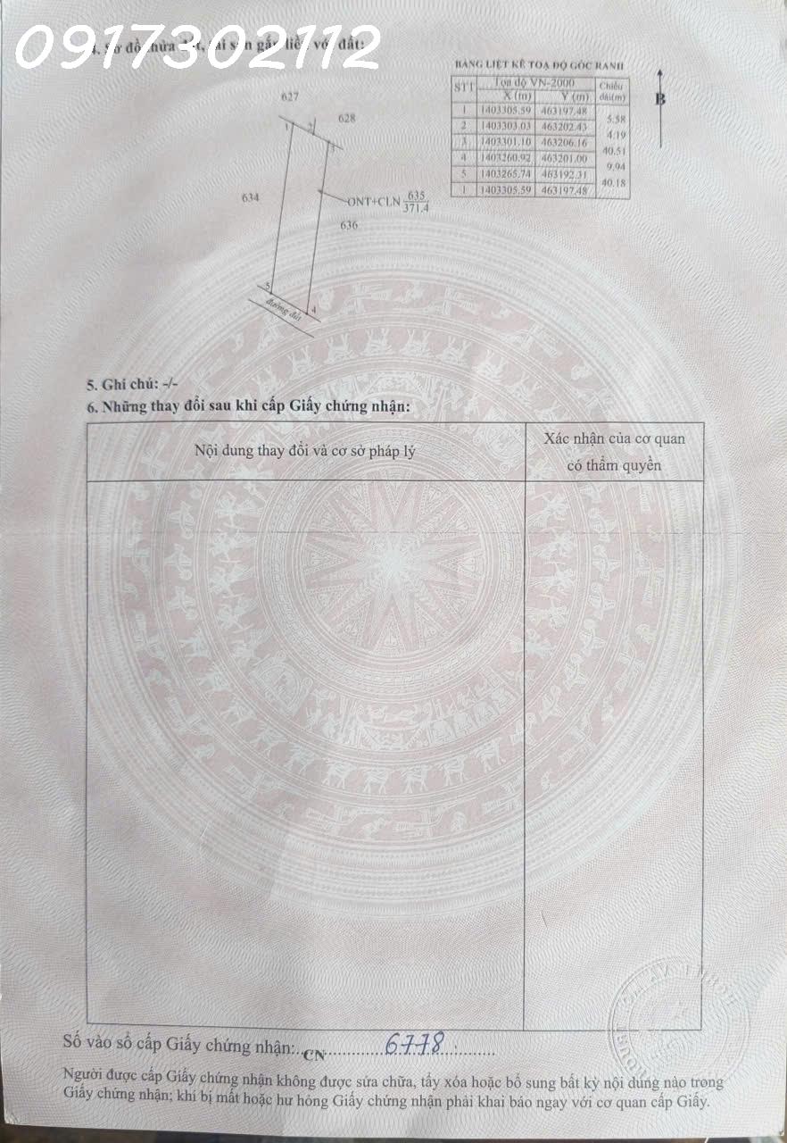 Em cần bán 10x40 ( 60m thổ cư) Xã Ea Knuếc, Đắk Lắk 15987392