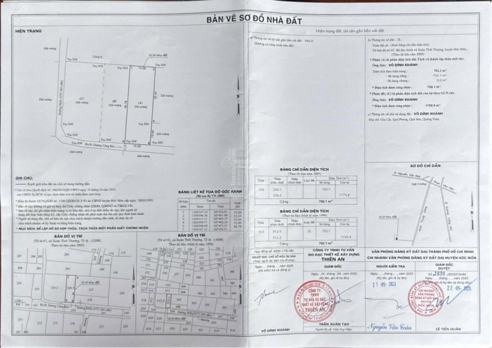 Bán 1,6 hecta đất ở xã Xuân Thới Thượng, Hóc Môn, Hồ Chí Minh giá 2,5tr/1m2 15987504