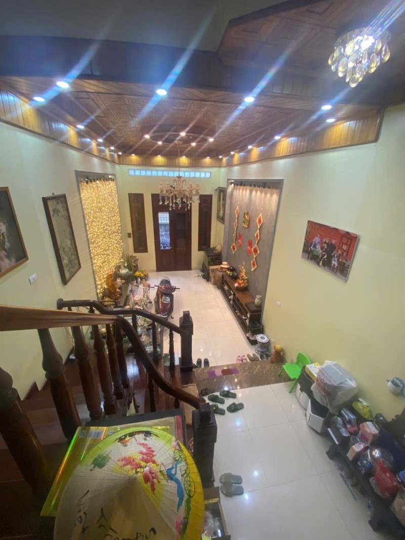 BÁN NHÀ NGỌC THỤY – LONG BIÊN - Ô TÔ VÀO NHÀ – KHU CÁN BỘ – FULL NỘI THẤT GỖ CAO CẤP 15987571