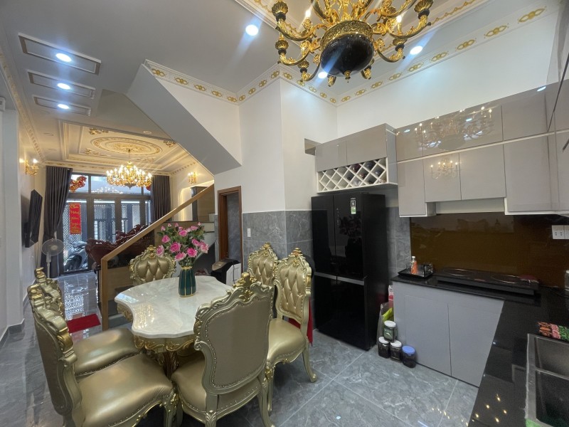 Bán nhà 4 tầng đường  Số 6, Long Trường, Q9, Thủ Đức, TP HCM. DT - 56m2, 4PN, SH, 6.65 tỷ - 15987595