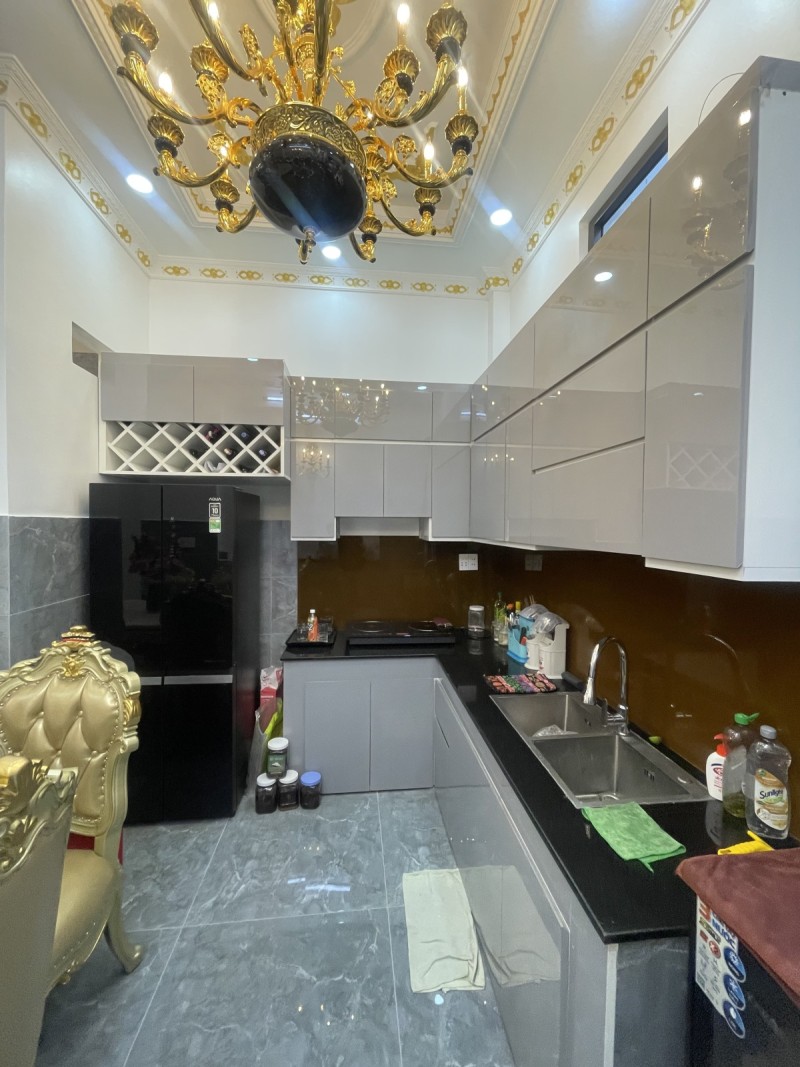 Bán nhà 4 tầng đường  Số 6, Long Trường, Q9, Thủ Đức, TP HCM. DT - 56m2, 4PN, SH, 6.65 tỷ - 15987595