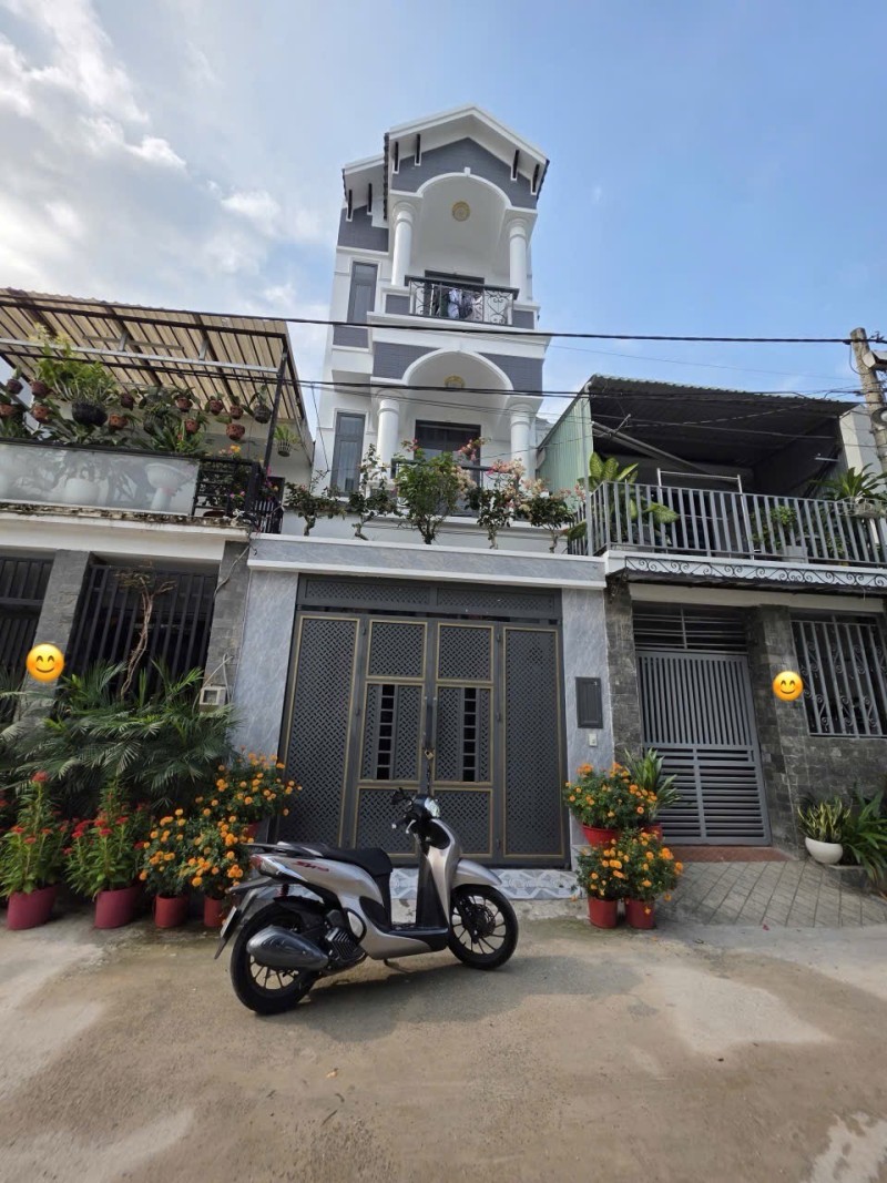 Bán nhà 4 tầng đường  Số 6, Long Trường, Q9, Thủ Đức, TP HCM. DT - 56m2, 4PN, SH, 6.65 tỷ - 15987595