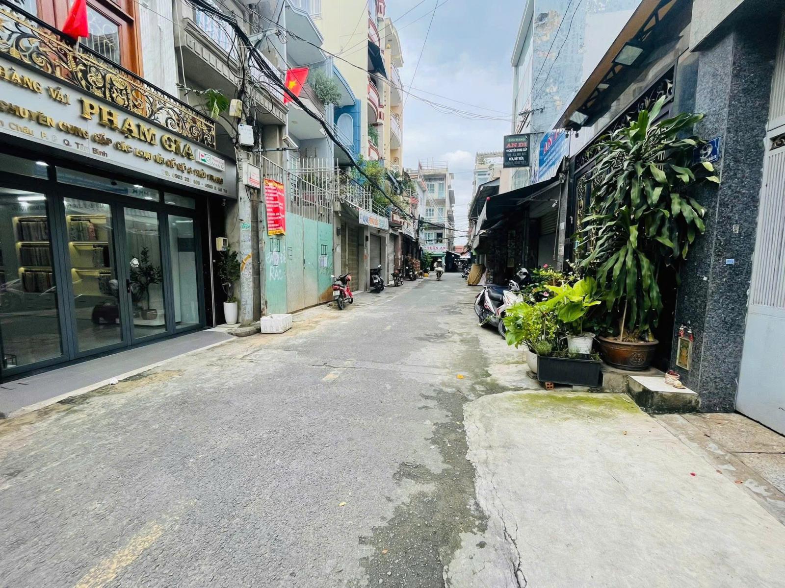 Hạ 500tr, Bán nhanh nhà Mặt tiền Tân Châu, ngay chợ Vải Tân Bình, 3,5x14m, 4 Tân, 8,99 tỷ. 15987614