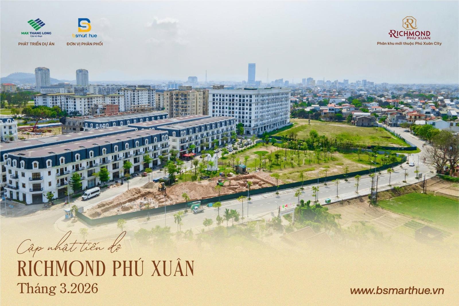 🌟 CHÍNH THỨC CÓ GIÁ RICHMOND PHÚ XUÂN – CHỈ TỪ 1,6tỷ/(20% căn) 🌟 15987777