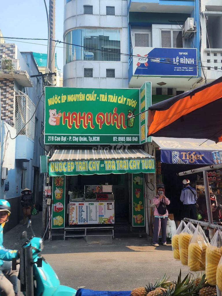 CHO THUÊ MẶT BẰNG KINH DOANH QUẬN 5 15987822