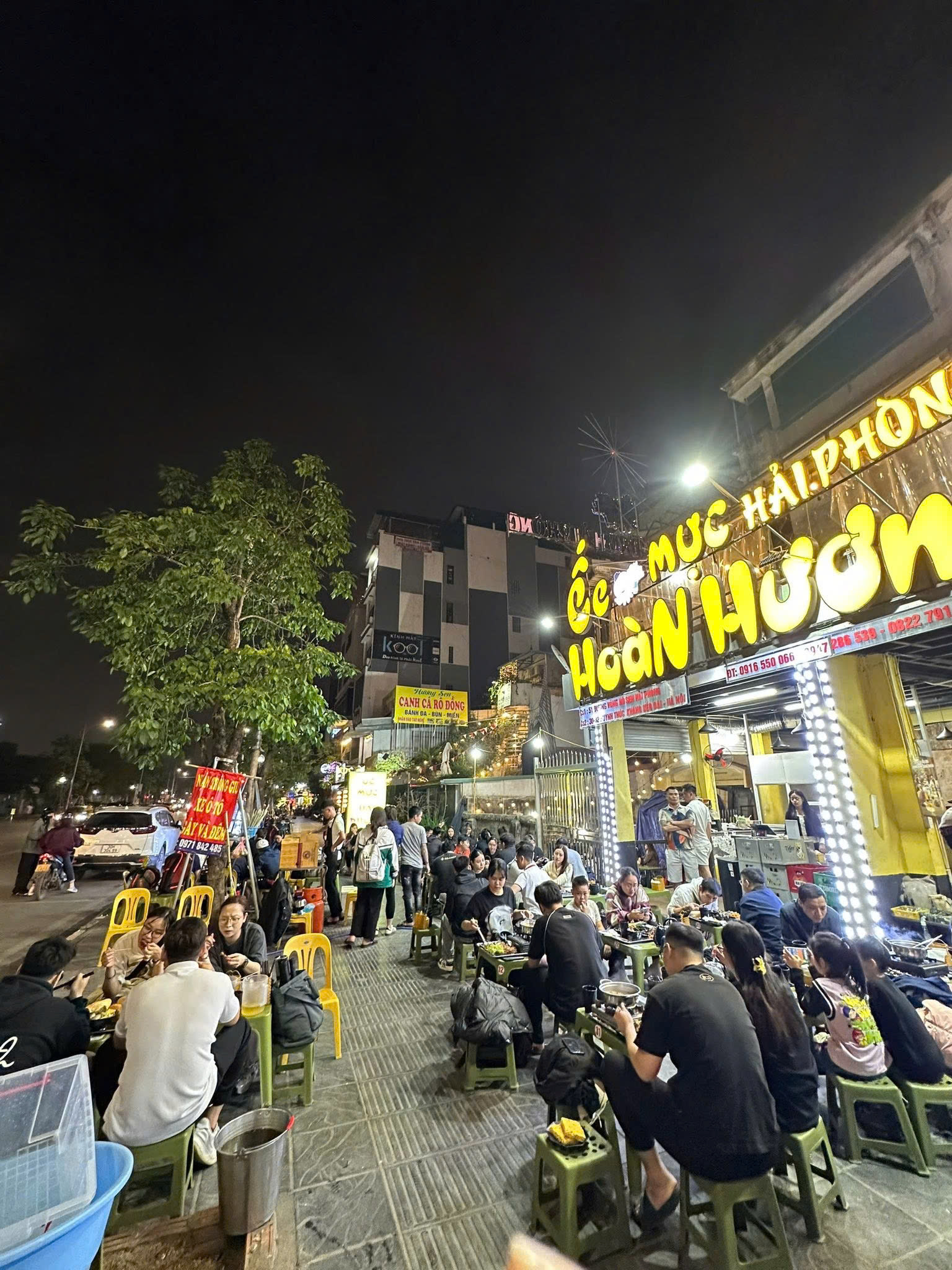 SANG NHƯỢNG QUÁN ỐC MỰC HOÀN HƯƠNG HẢI PHÒNG - 44 HUỲNH THÚC KHÁNG KÉO DÀI 15987884