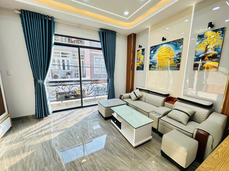 Bán nhà Lã Xuân Oai, Long Trường, Q9, Thủ Đức, TP HCM. DT 54m2, 4 tầng, SHR - Giá  6.7 tỷ 15987906