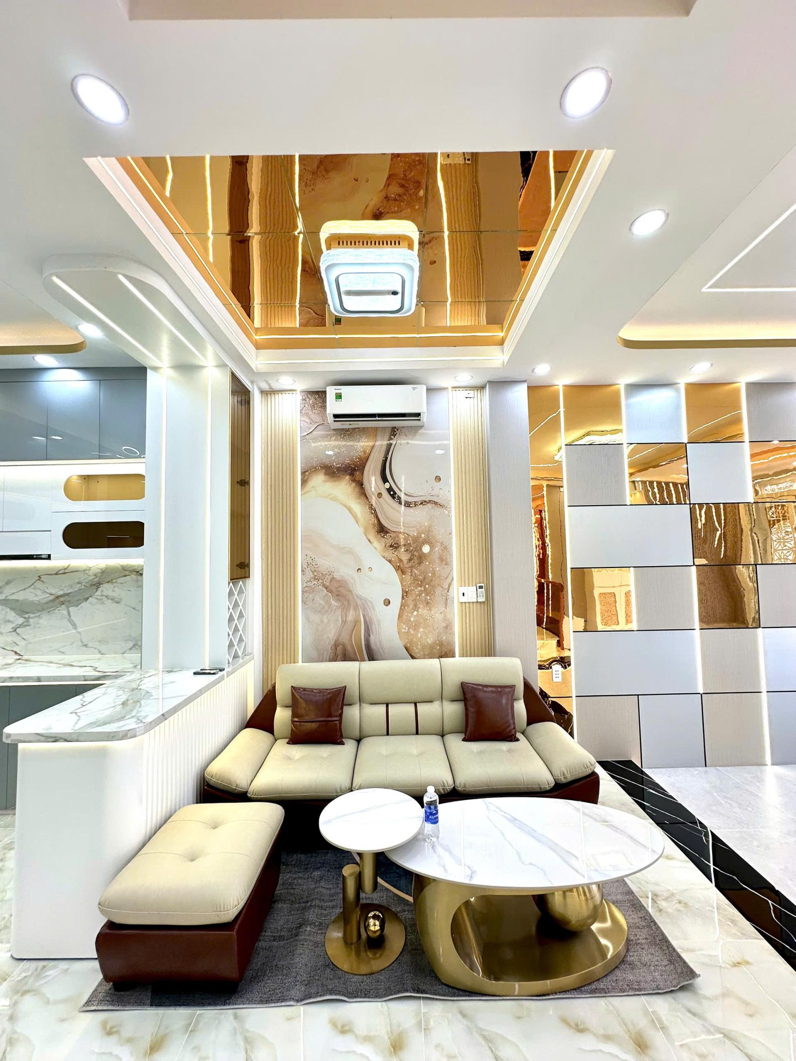 Q7 – NHÀ 4 TẦNG HẺM 5M -  NGAY NAM LONG, PHÚ THUẬN – Ô TÔ NGỦ TRONG NHÀ 15987962