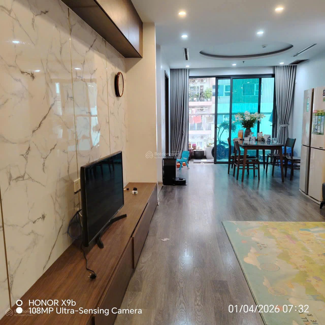 Chính chủ cần cho thuê CC 3PN, 2WC, 110m2 tại Số 107, Chung cư The Legacy, 18 triệu VND 15988268