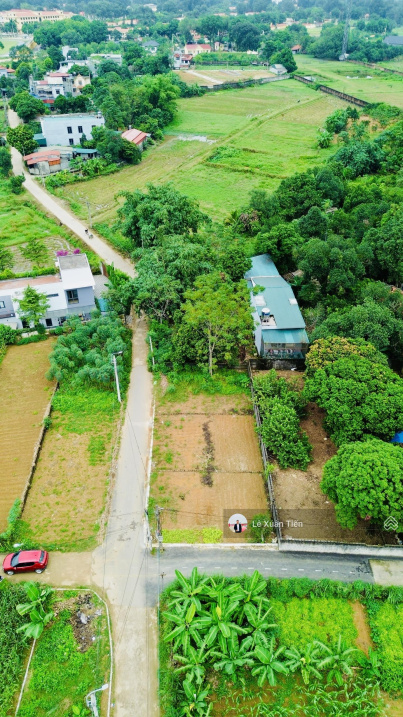 Lô đất 120.1m2 full thổ tại Đồng Trạng, Hòa Lạc mặt tiền 9,25m. Đường thông ôtô tránh. Chỉ 33tr/m2 15988285