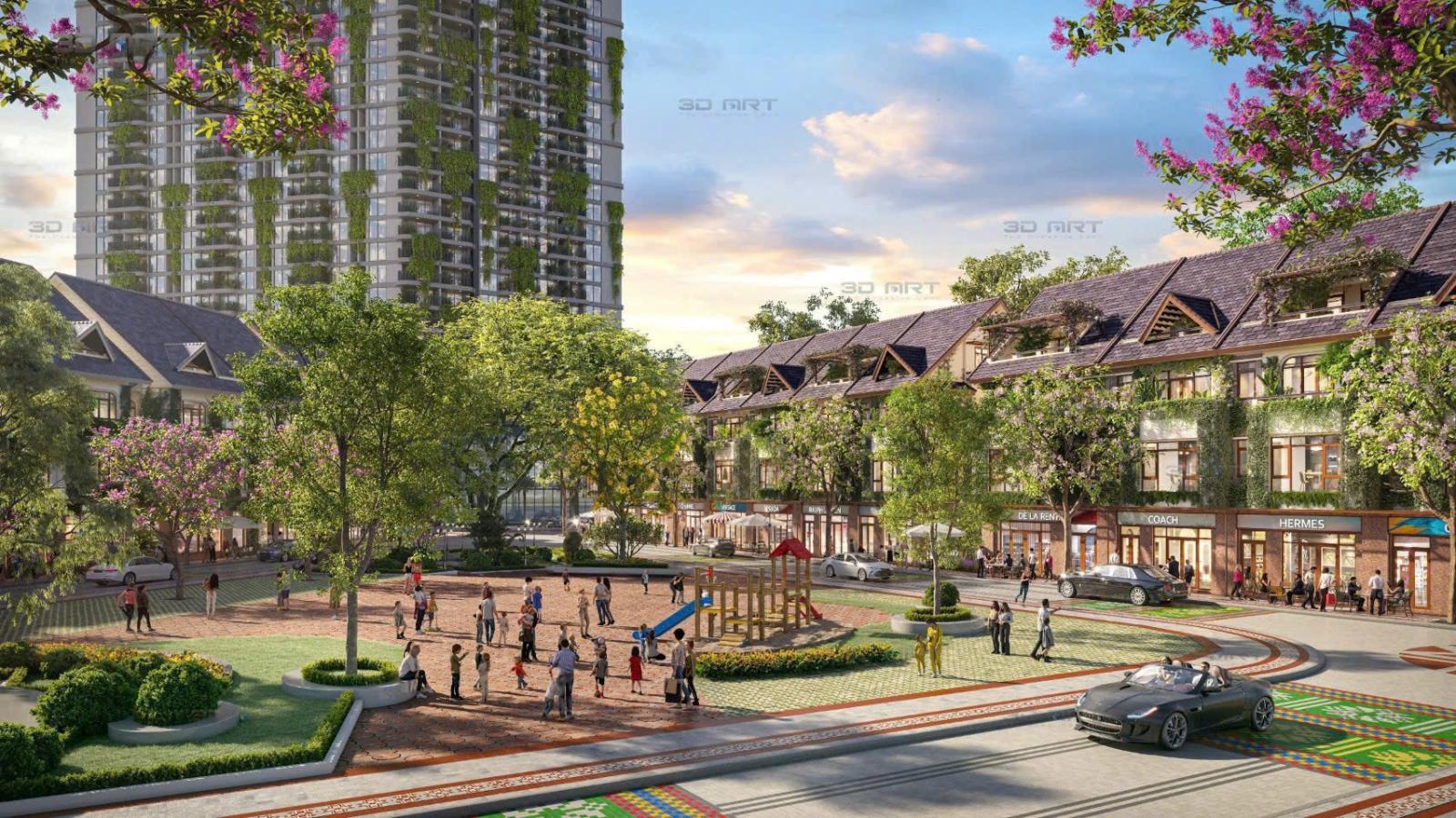 Bán shophouse Ecopalace ĐakLak trục chính dự án – đối diện công viên – 2 mặt tiền – 5 tầng – giá hơn 18 tỷ 15988348