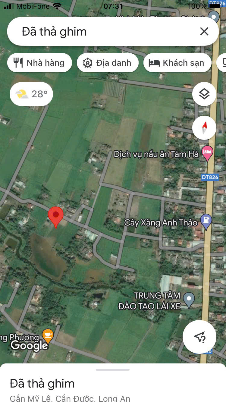 cần bán đất nền 100% thổ cư Tại Xã Mỹ Lệ, Huyện Cần Đước, Tỉnh Long An. 15988361