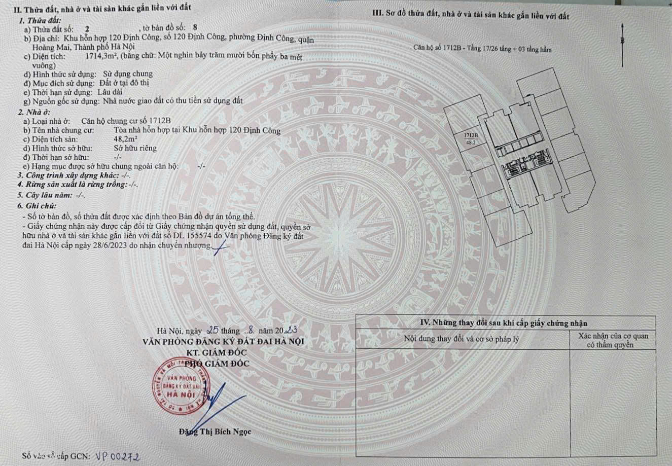 CĂN HỘ TIỆN ÍCH - GIÁ TỐT  Cần Bán Nhanh căn chung cư T&T Dc Complex 120 Định Công, Hoàng Mai, HN 15988363