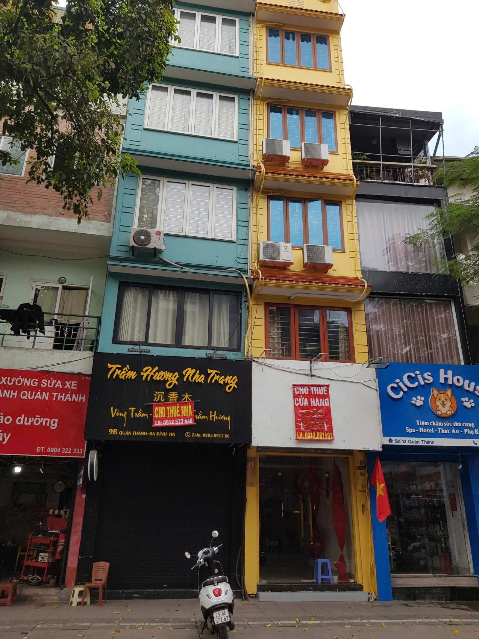 CC CHO THUÊ NHÀ 5 TẦNG MẶT PHỐ QUÁN THÁNH – BA ĐÌNH, HÀ NỘI GIÁ 28TR/THÁNG 15988365