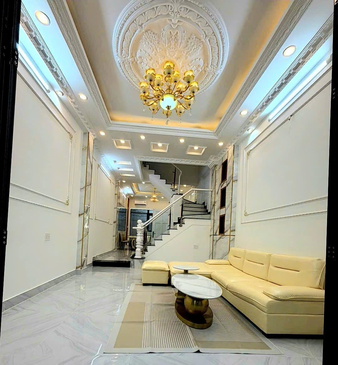 NHÀ HẺM XE HƠI HUỲNH TẤN PHÁT, 4X19M, 3 TẦNG, 7.2 TỶ, CẠNH PHÚ MỸ HƯNG 15988395