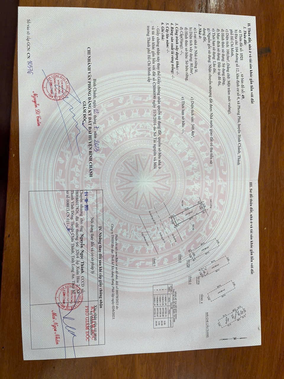 NHÀ ĐẸP – GIÁ TỐT – CẦN BÁN NHANH  NHÀ TẠI – Xã Phong Phú , Bình Chánh, HCM 15988436