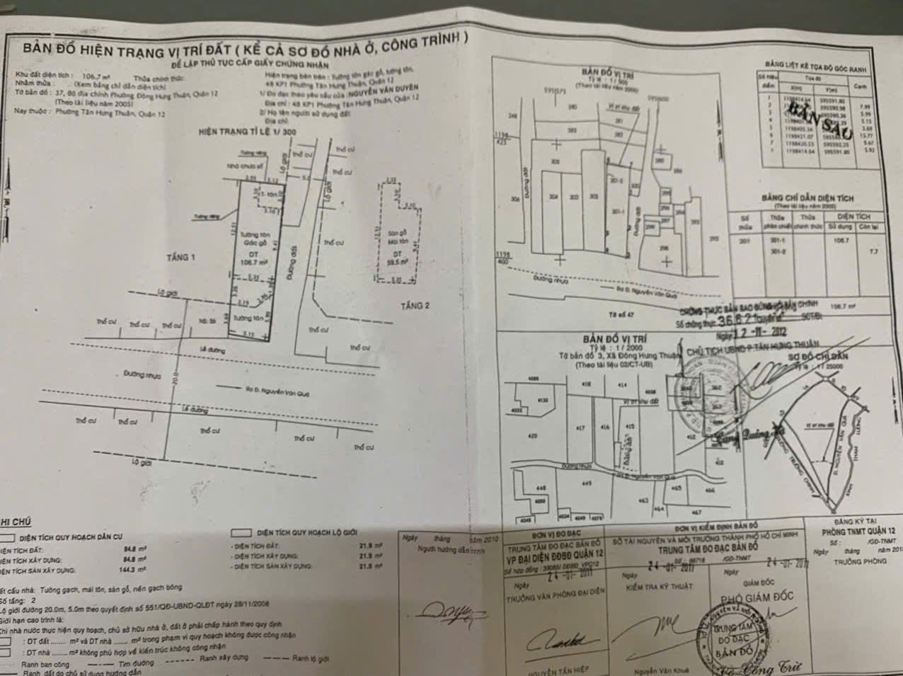 CĂN GÓC MẶT TIỀN ĐÔNG HƯNG THUẬN 03 – 6x20M – KD ĐỈNH – CHỈ 7.5 TỶ. 15988510