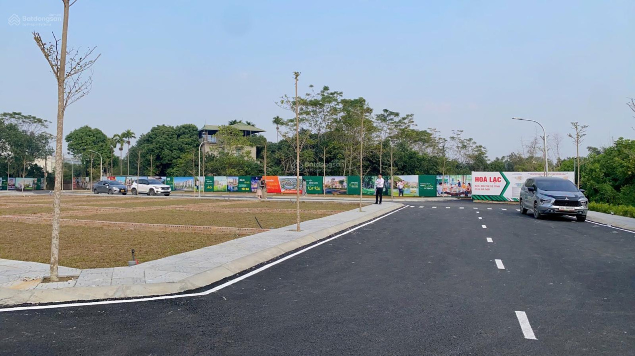 Bán đất nền Hoà Lạc - ĐH Quốc gia.gần QL21 mở rộng, 100m2 full thổ cư, mặt tiền 8m, đường trước 15988597