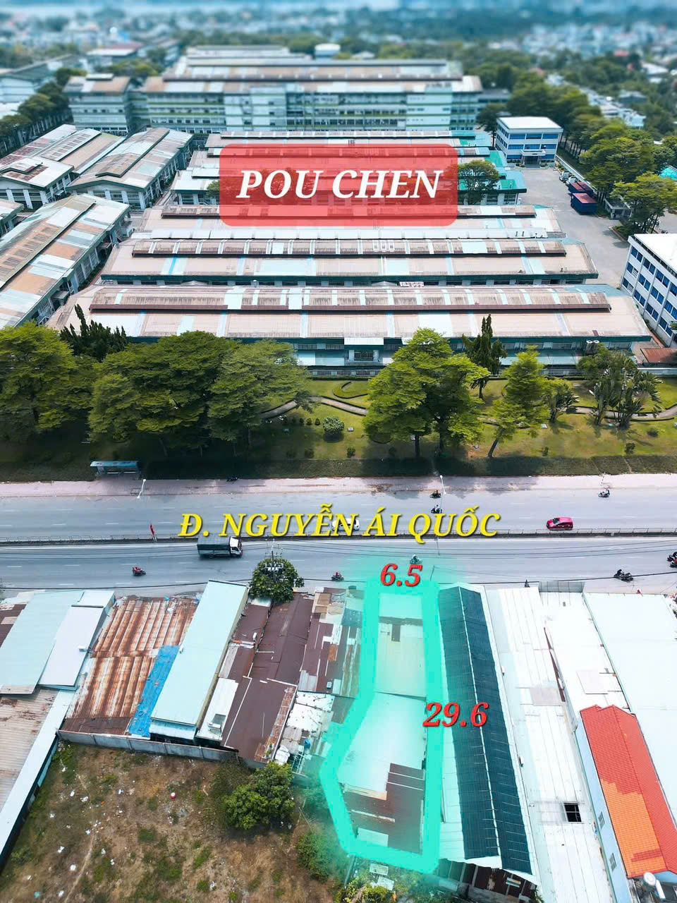 Bán nhà kho 200m2 mặt tiền đường Nguyễn Ái Quốc chỉ 5,9 tỉ 15988605