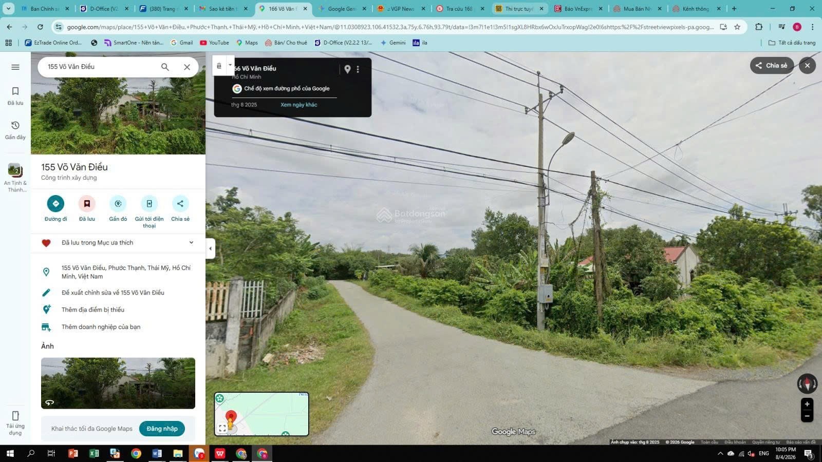 ĐẤT ĐẸP - GIÁ TỐT – CẦN BÁN ĐẤT VÕ VĂN ĐIỀU – Xã Phước Thạnh, Huyện Củ Chi, TP Hồ Chí Minh 15988715