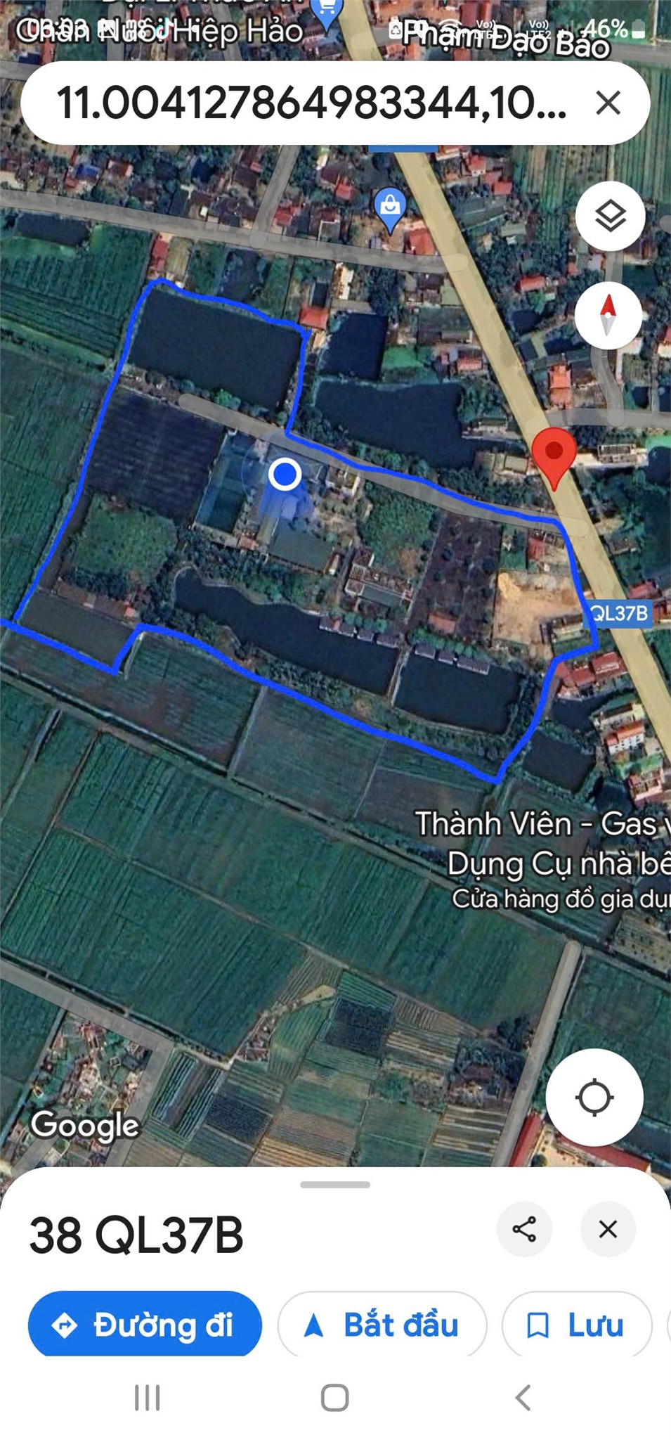 ĐẤT ĐẸP GIÁ TỐT – CHÍNH CHỦ CẦN SANG NHƯỢNG ĐẤT DVTM QL37B – Yên Lương, Ý Yên, Nam Định 15988784