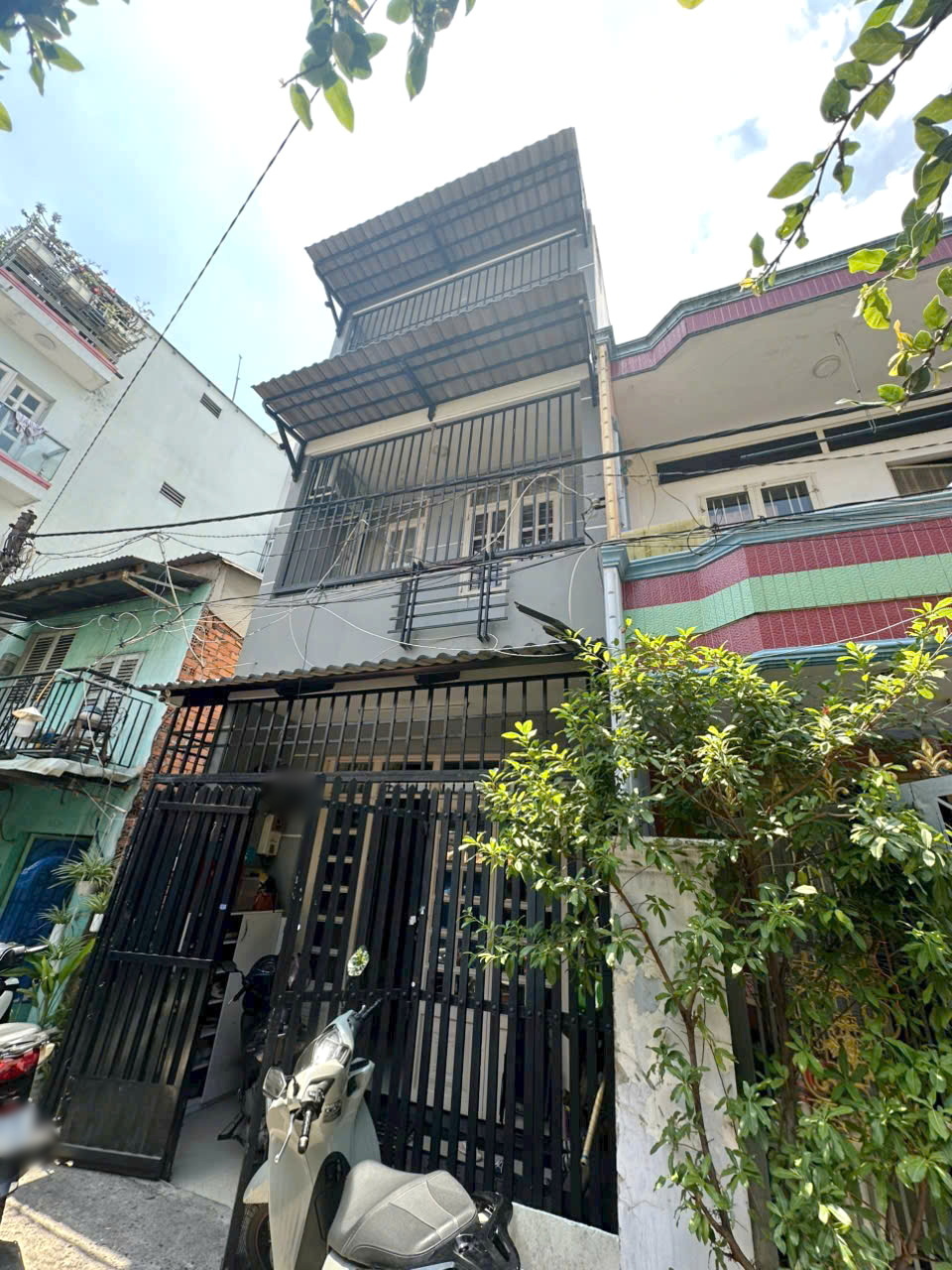 Nhà 50m2 2lầu/ST hẻm 154 Âu Dương Lân P3Q8 (P.Chánh Hưng) 15988908