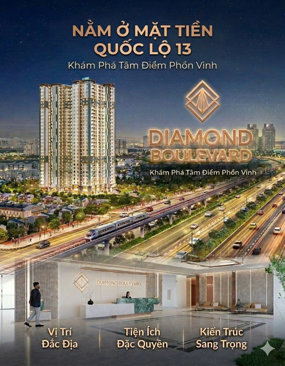 CHỈ 1 PHÚT ĐỂ ĐẾN AEON MALL, BƯỚC RA CỬA LÀ MẶT TIỀN QUỐC LỘ 13 - CĂN HỘ CAO CẤP NÀY CÓ GÌ ĐÁNG GIÁ? 15988964