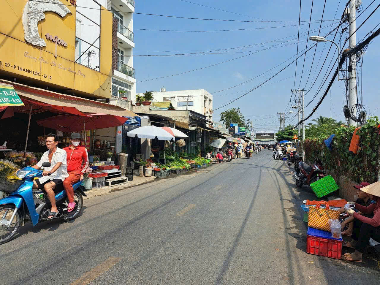 BÁN NHÀ MẶT TIỀN CHỢ CẦU ĐỒNG – TL27, Q.12 – GIÁ CHỈ 16,5 TỶ TL 15989099