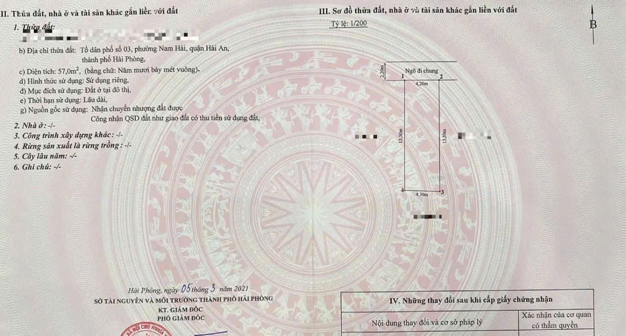 BÁN ĐẤT NAM HẢI – HẢI AN – GẦN BÙI VIỆN – GIÁ 30TR/M² 15989183