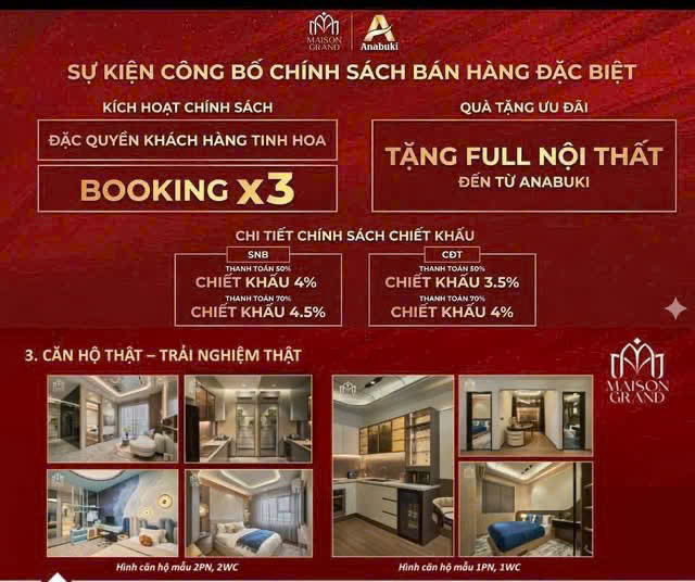 Sở hữu Căn hộ MAISON GRAND PHÚ MỸ 15989220