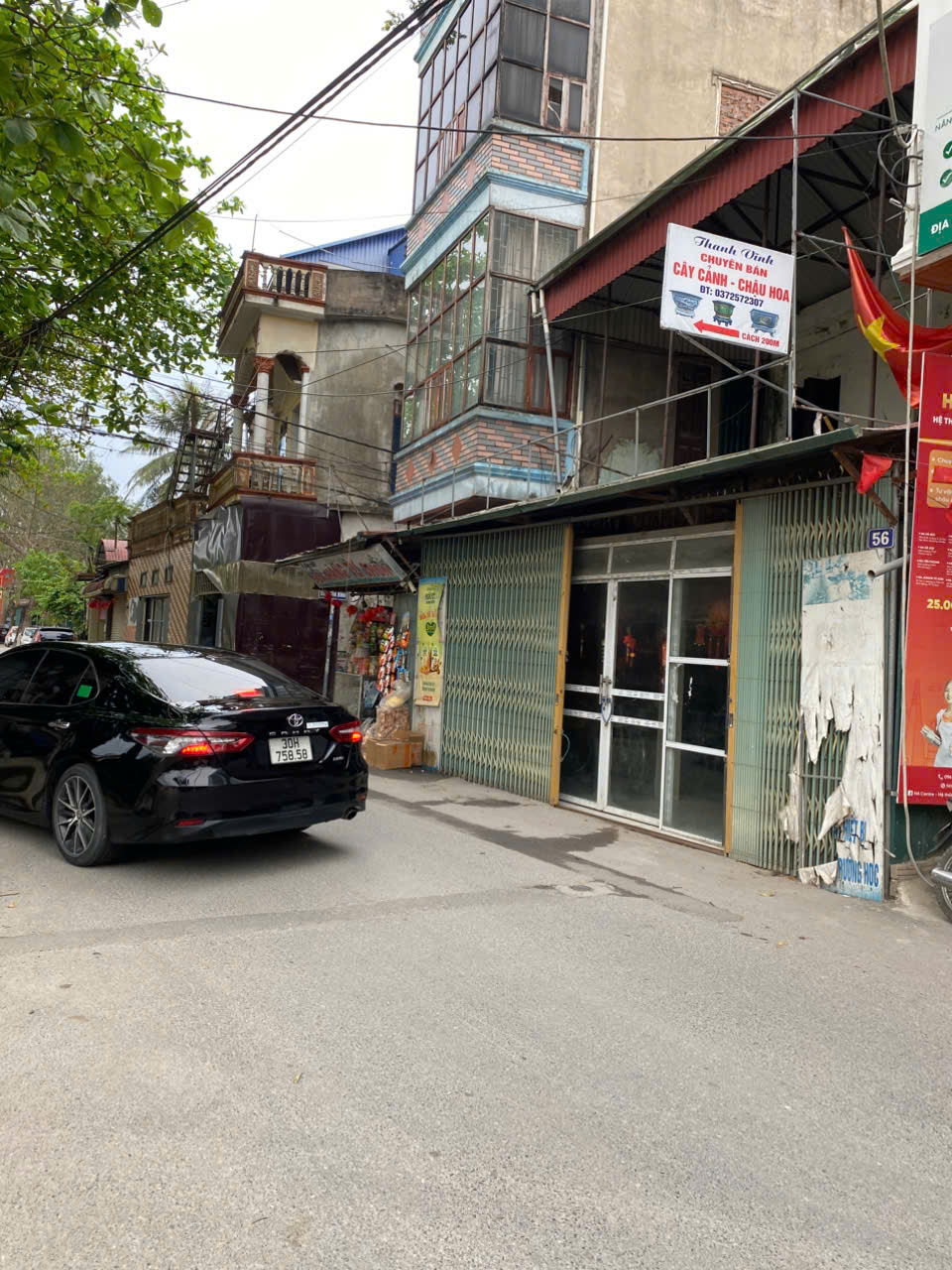 -TRỤC  CHÍNH THÔN LÔ GÓC 60M2 BÌNH MINH  HƠN 3TỶ 15989363