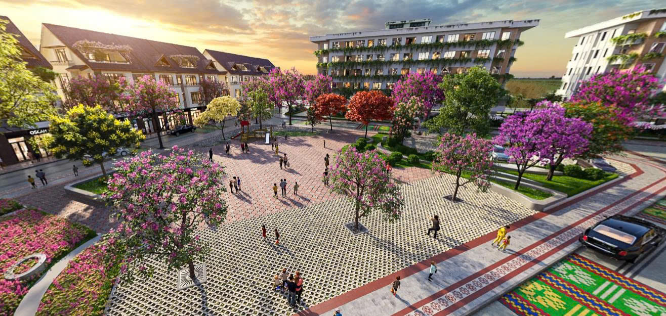 Shophouse Ecopalace BMT trung tâm dự án, view công viên, gần biệt thự, kinh doanh tốt, 368m2 15989377