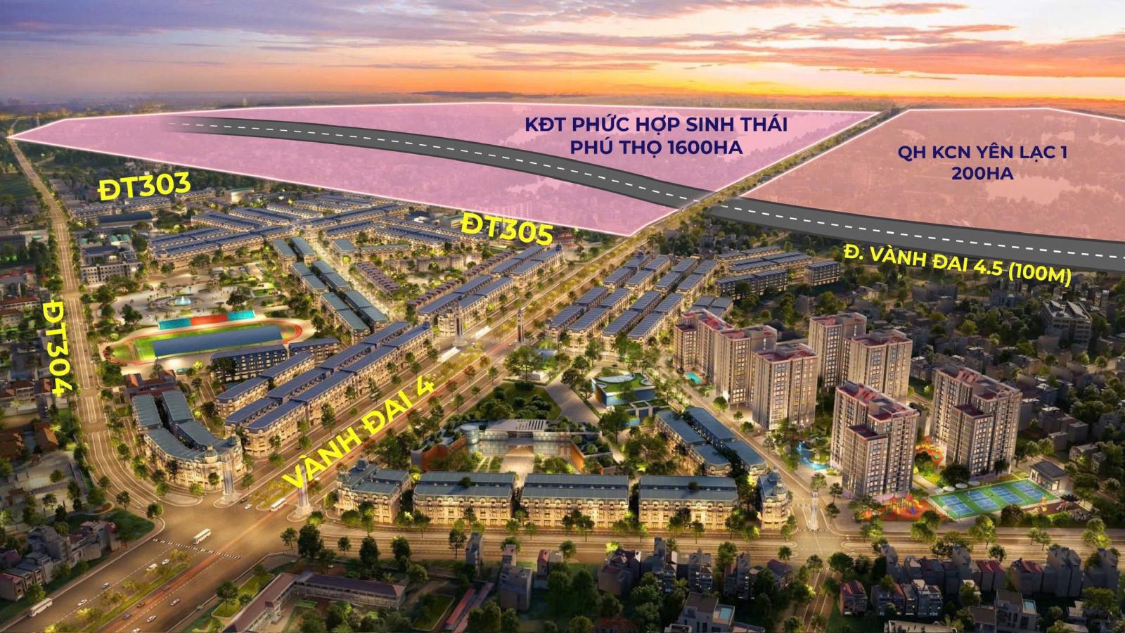 KHU ĐÔ THỊ TRUNG TÂM & CAO CẤP BẬC NHẤT THỦ PHỦ CÔNG – THƯƠNG NGHIỆP MIỀN BẮC 15989383