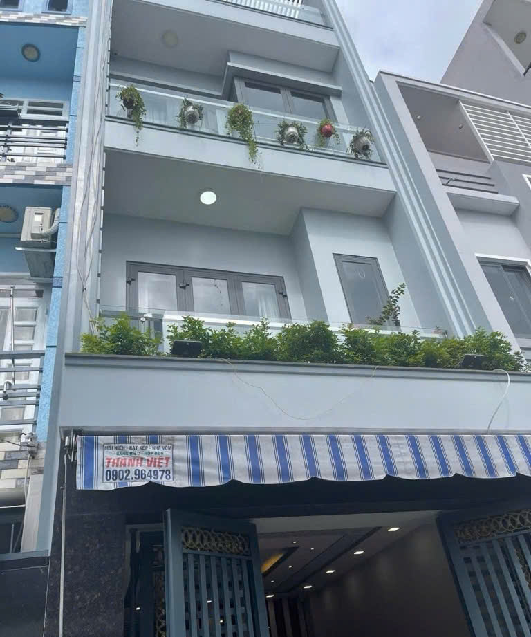 Cần bán gấp nhà 4 tầng, hẻm xe hơi, Huỳnh Tấn Phát-4x15- Chỉ 6 Tỷ 35 15989401