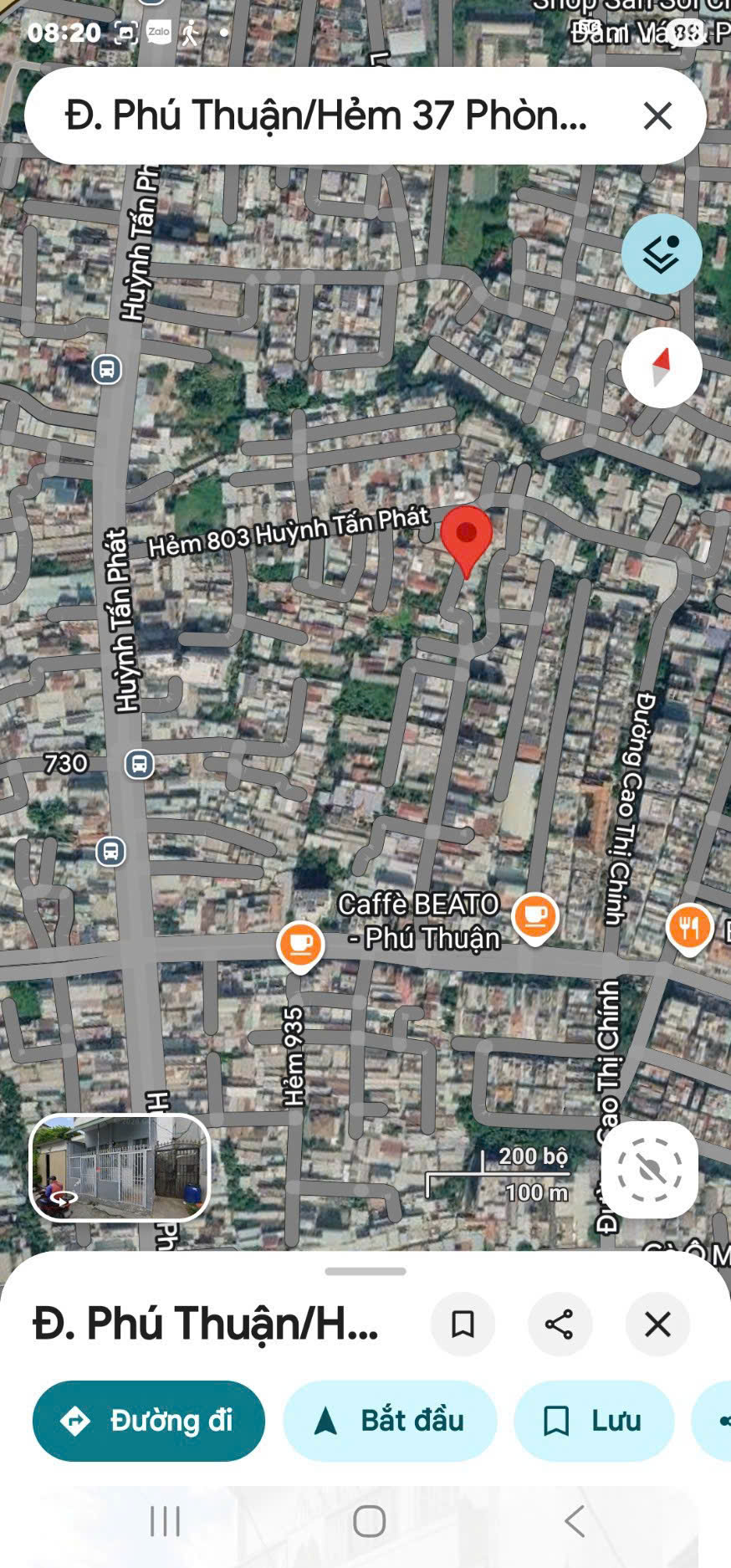 Bán Nhà Hẻm Xe Hơi Huỳnh Tấn Phát Q7-4m x 16m -4 Tỷ 5 15989419