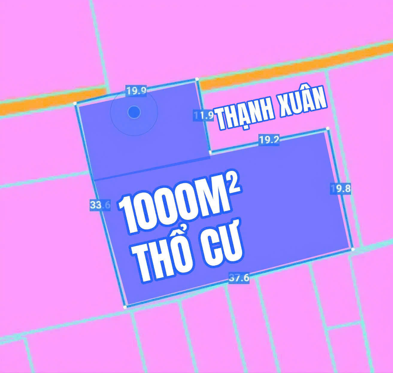 SIÊU PHẨM 1000M² FULL THỔ CƯ – THẠNH XUÂN Q12 – CHỈ 22.5 TỶ 15989614
