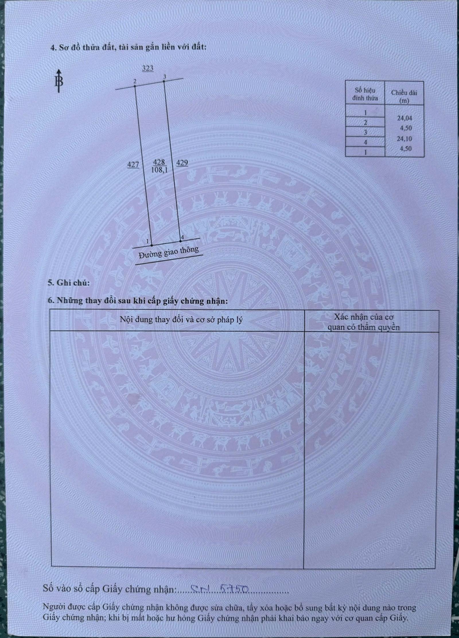 CẦN BÁN ĐẤT THỔ CƯ – HẺM 20 ĐƯỜNG 9/4, XUÂN THANH, LONG KHÁNH 15989680