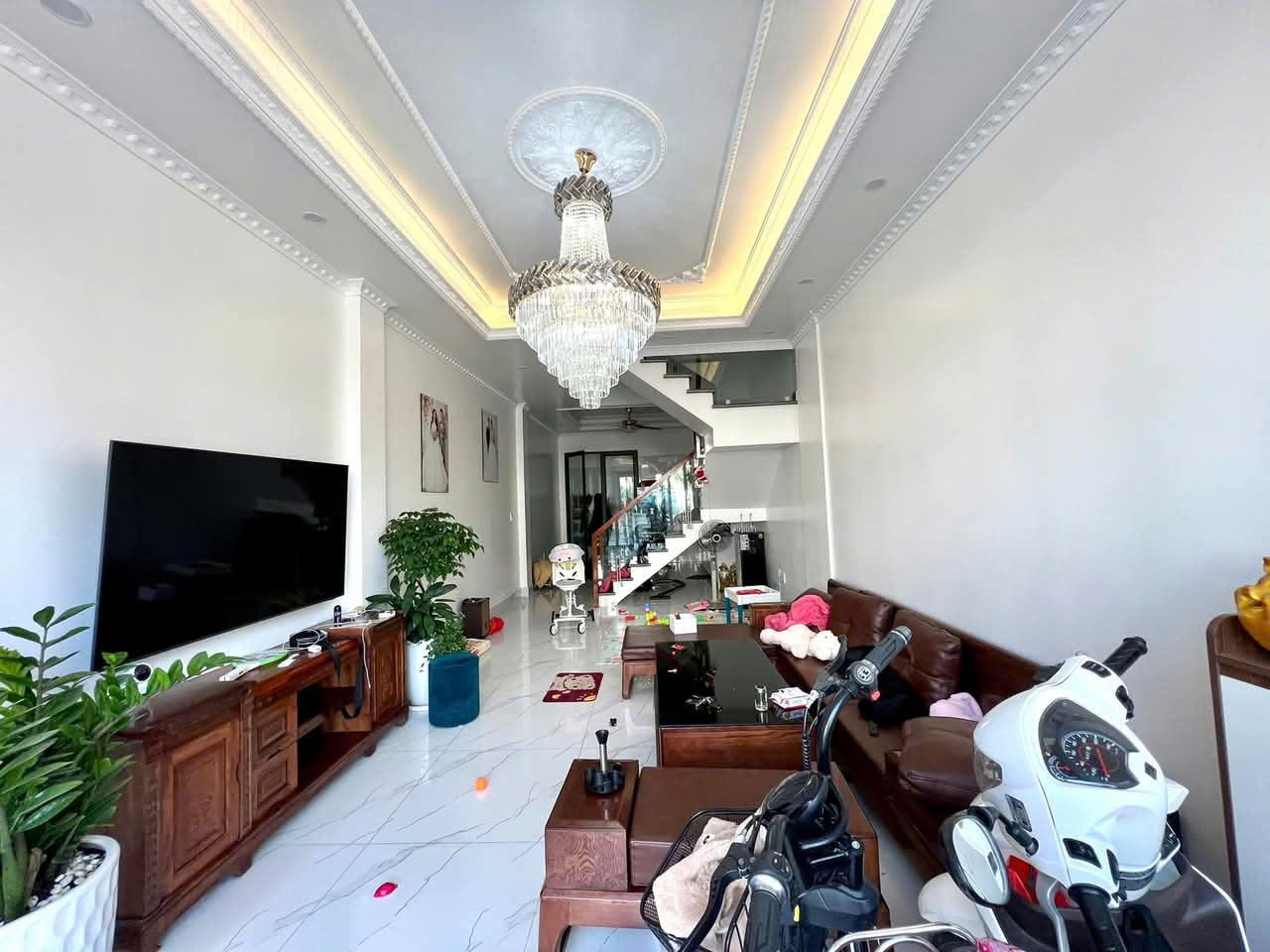 💋💋Rẻ nhất TĐC Vĩnh Niệm -  56m 4 tầng - Đường 12m - dân xây độc lập 15989788