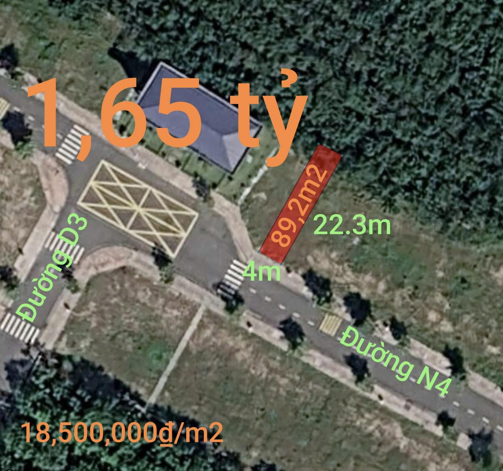 Bán thu hồi vốn lô đất thổ khu nhà ở Thăng Long House giá 1,65 tỷ 15989793