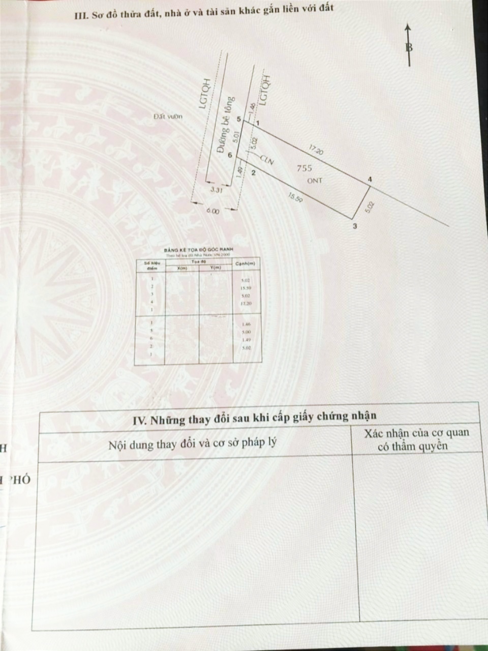 CẦN BÁN 87M2 ĐẤT THỔ CƯ HẺM XE HƠI TỚI ĐẤT 15989903