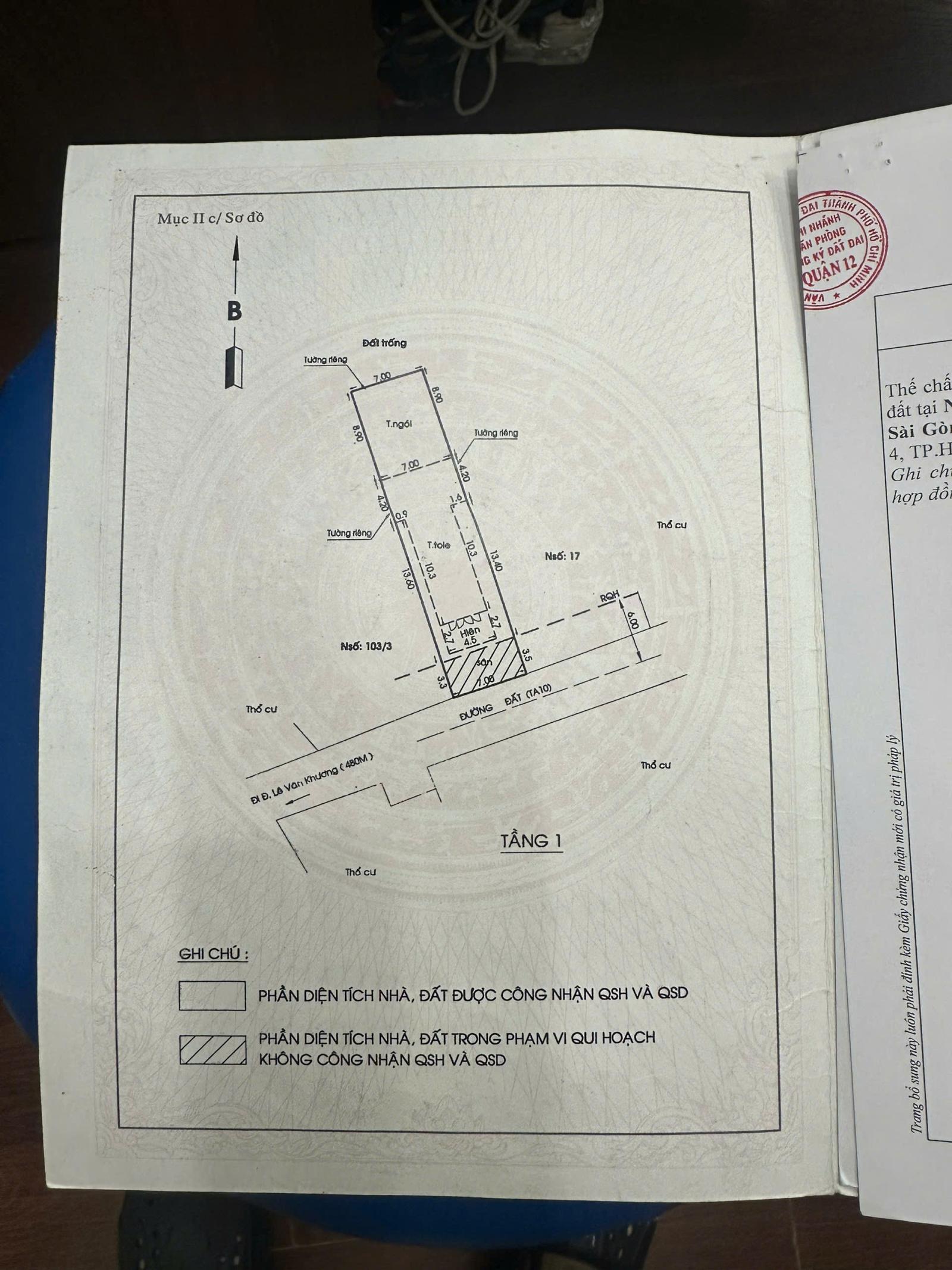 ĐẤT ĐẸP TRẦN THỊ CỜ – QUỸ ĐẤT LỚN HIẾM Q12 – CHỈ 11,5 TỶ 15989926