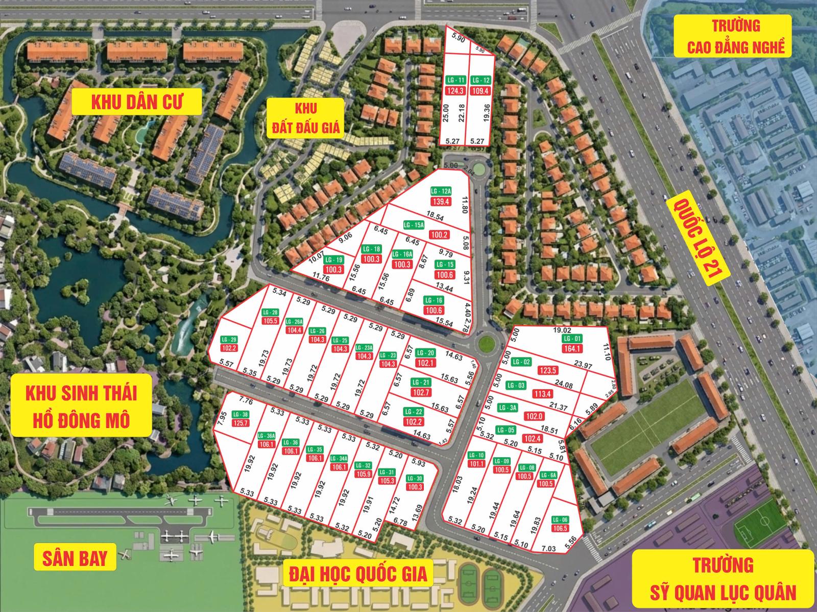 CHỈ 2.5 TỶ - SỞ HỮU 100M² ĐẤT VÀNG ĐỐI DIỆN ĐẠI HỌC QUỐC GIA.LH 0989556644 15990072