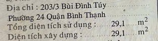 Nhà 4 tầng 2.5x15m 5PN 4WC 203/3 Bùi Đình Túy 5 tỷ 15990129