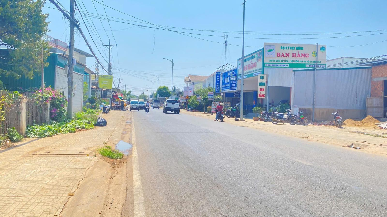 1.000m2 mặt tiền chính lê hồng phong, trung tâm đức trọng, lâm đồng 15990196