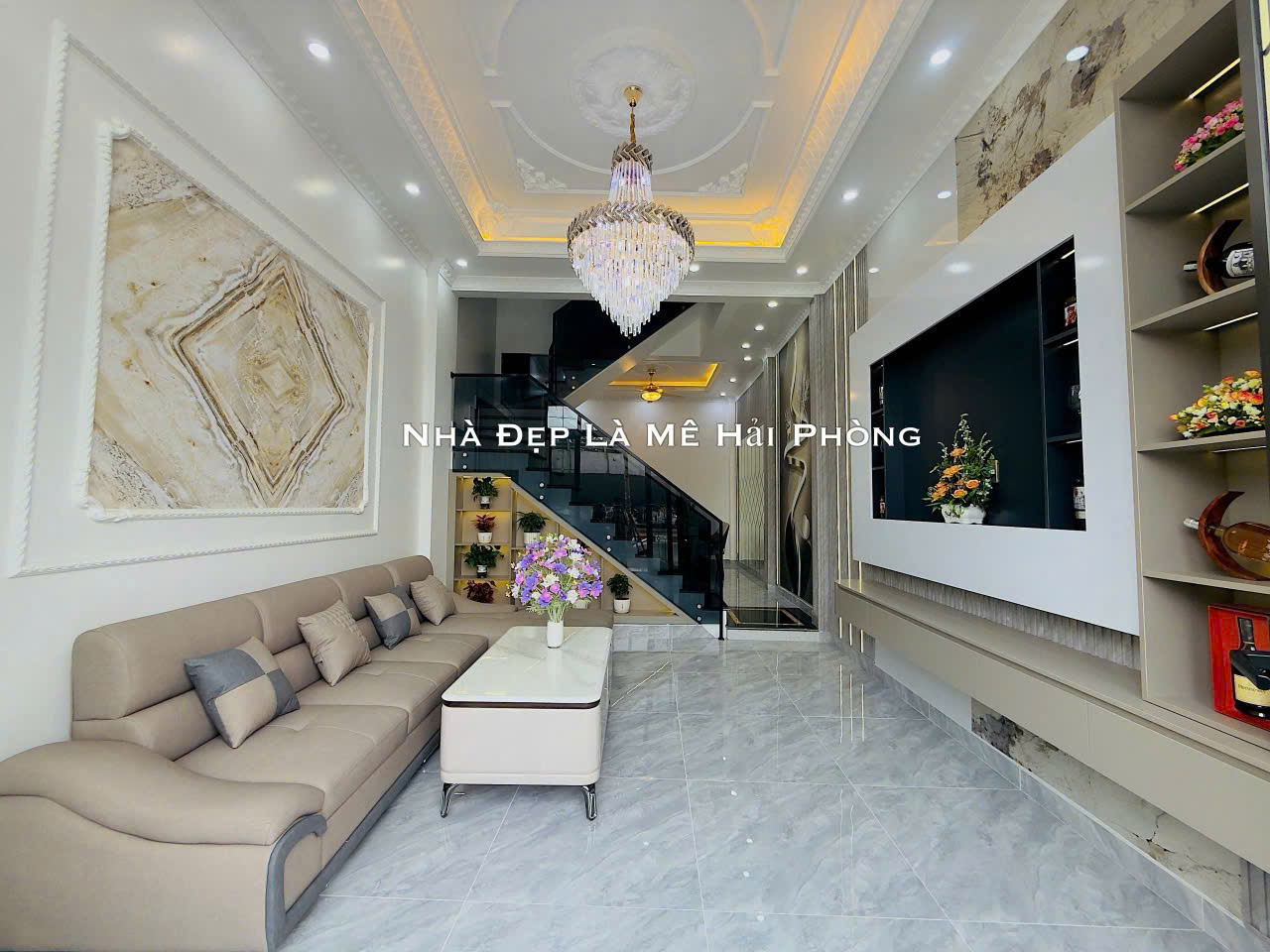 nhà xây mới mặt đường Nguyễn văn linh - lê chân 15990318